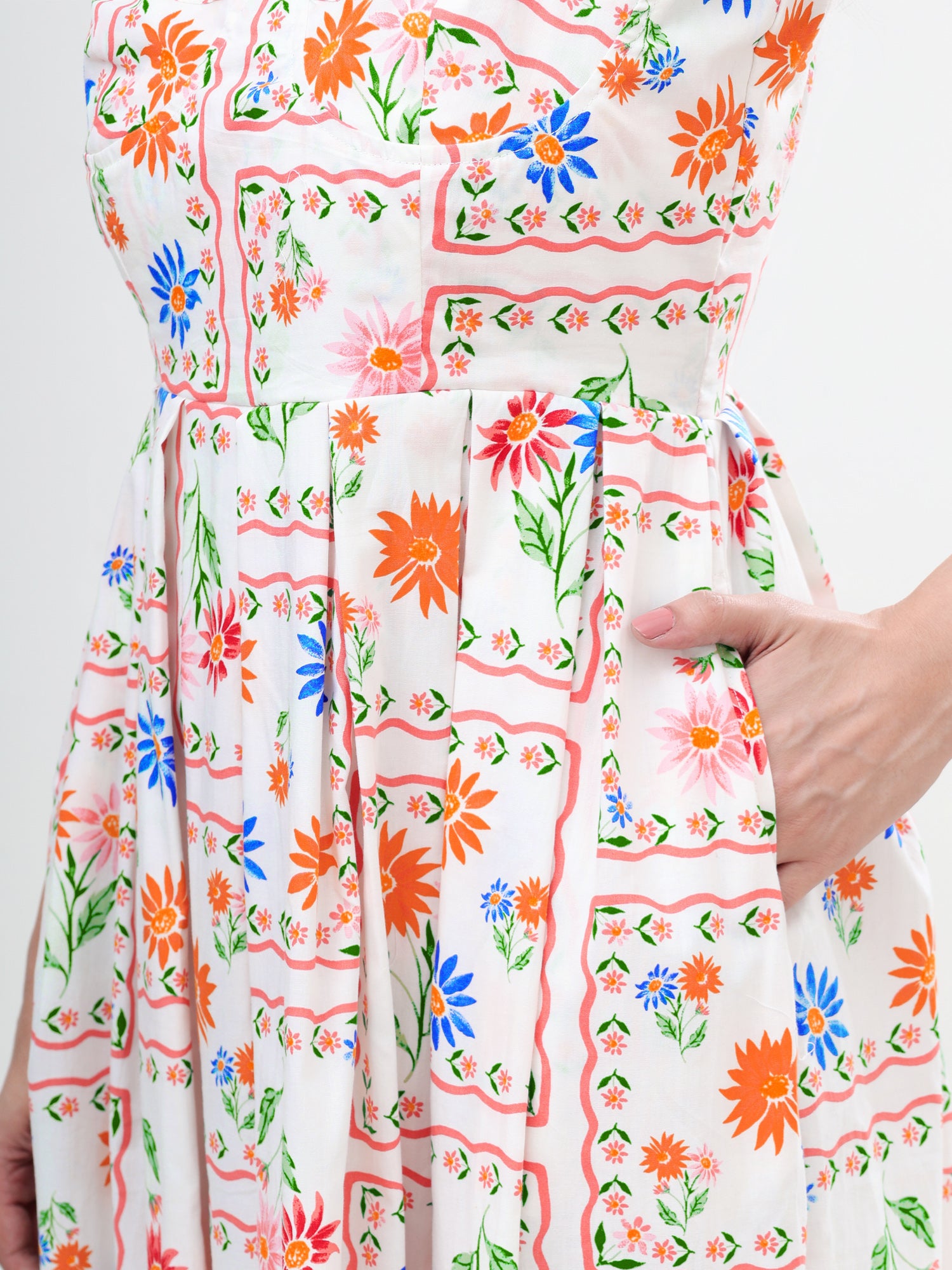 Floral Print Maxi Dress