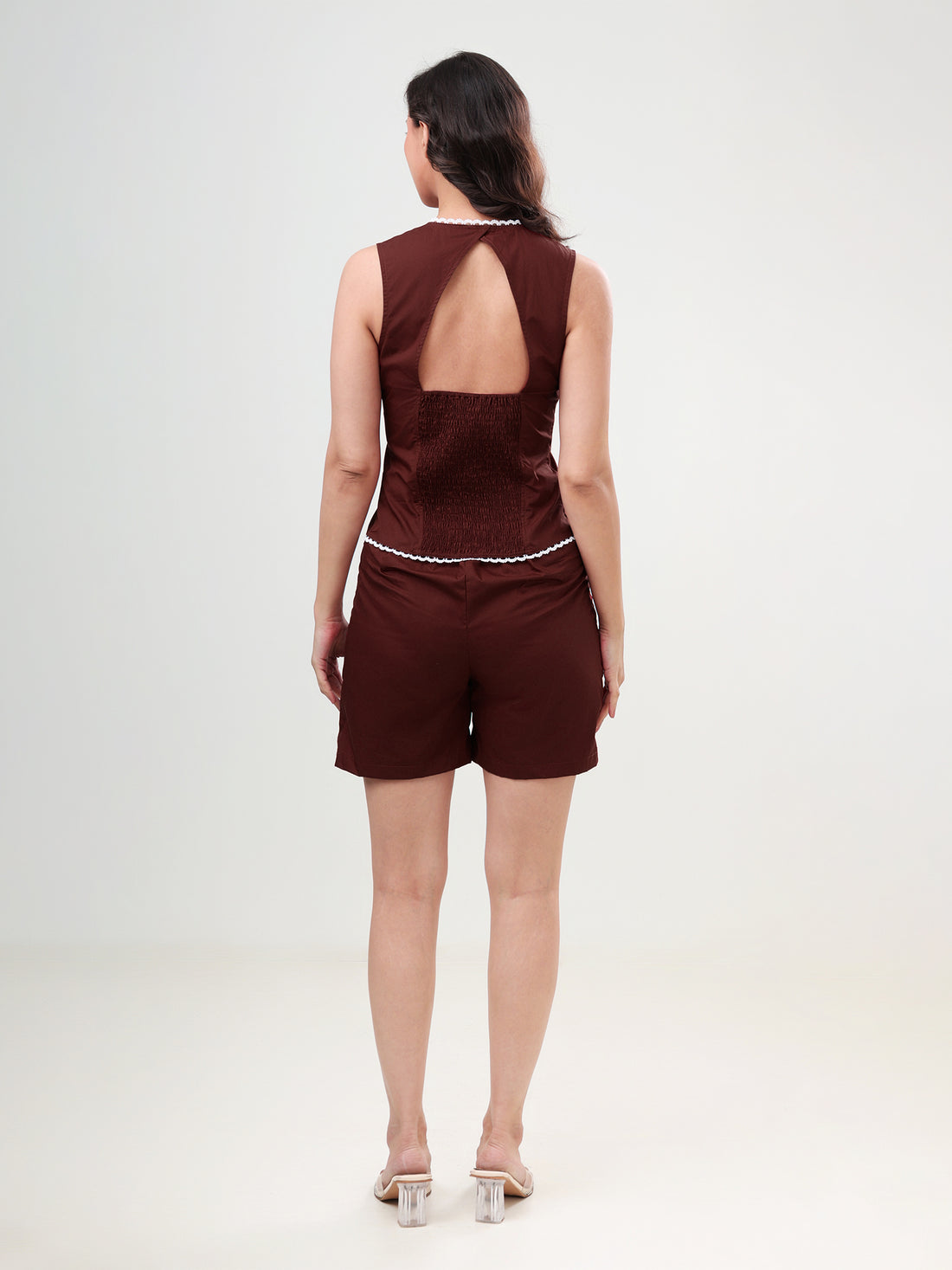 Pure cotton Top With Shorts Co-ords