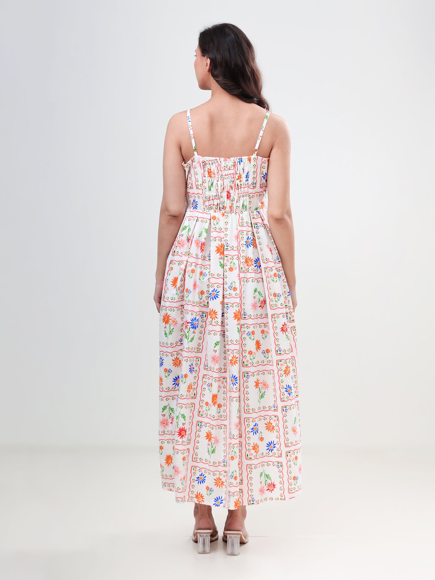 Floral Print Maxi Dress